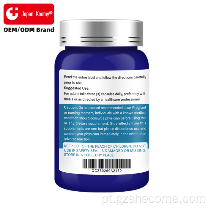 Cápsulas Shecome NAD para suporte antioxidante NAD + suplementos